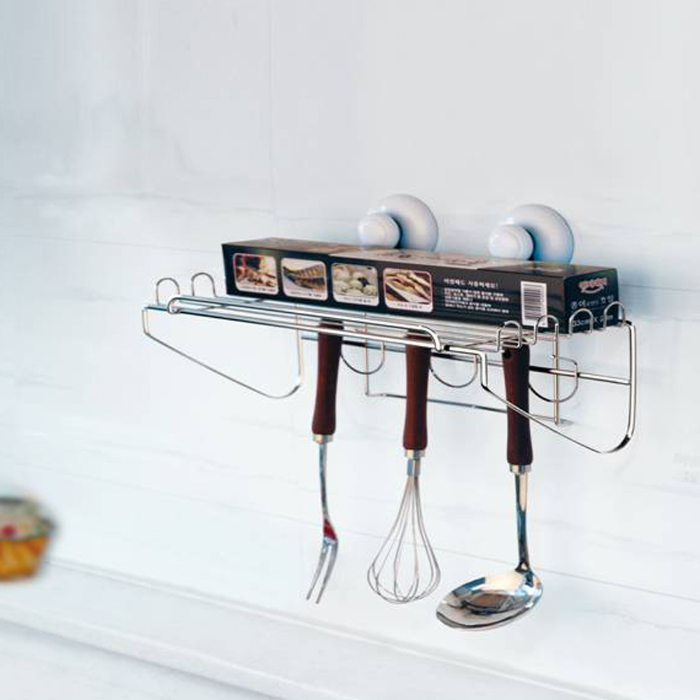 Kitchen tool hanger shelf