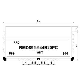 RF Devices Dielectric Duplexer