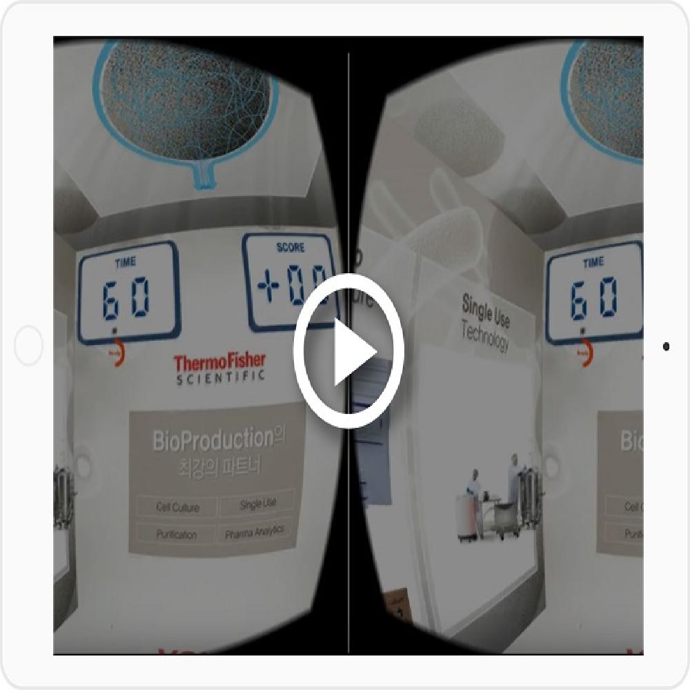 VR advertisement template solution