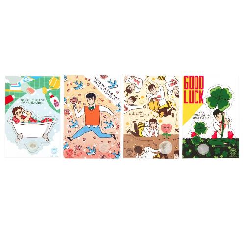 Namchini X Oh March Seed Card | Seed, Plant, Garden, Seed Card, Postcard