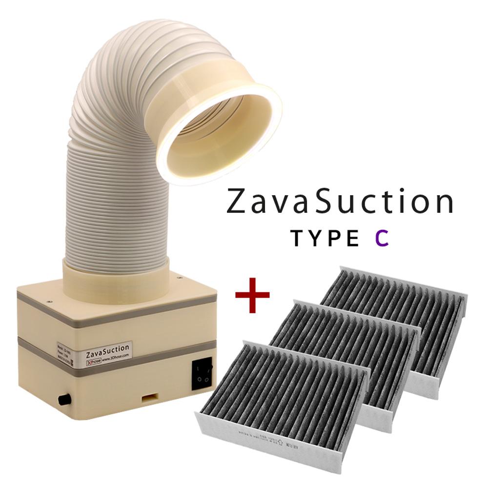 Cloud Factory 3dhose Zavasuction Type C Soldering Fume Extractor