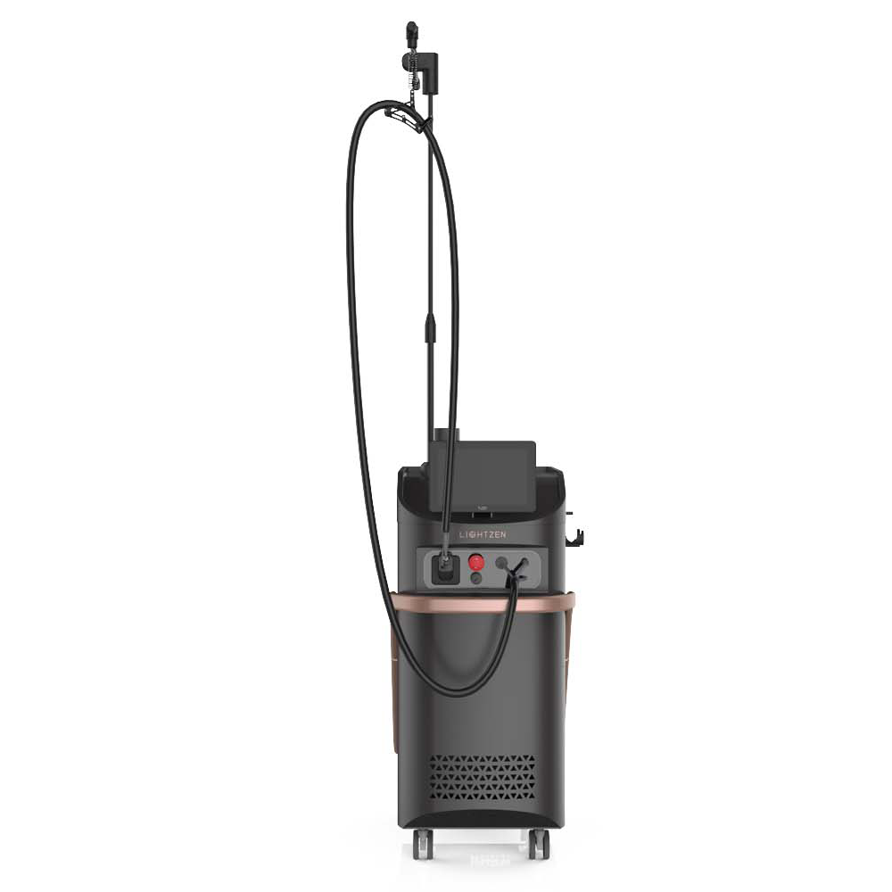 Long pulsed Alexandrite / Nd:YAG laser system