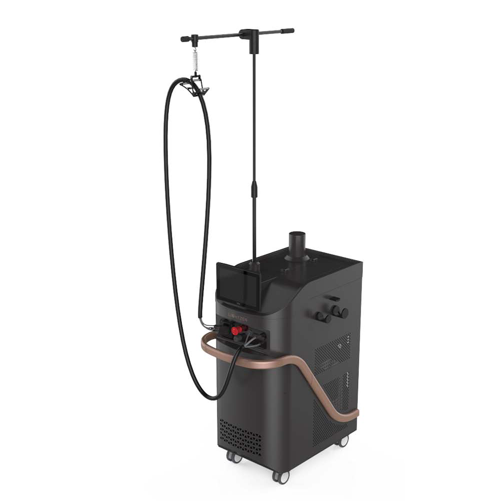 Long pulsed Alexandrite / Nd:YAG laser system