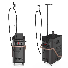 Long pulsed Alexandrite / Nd:YAG laser system