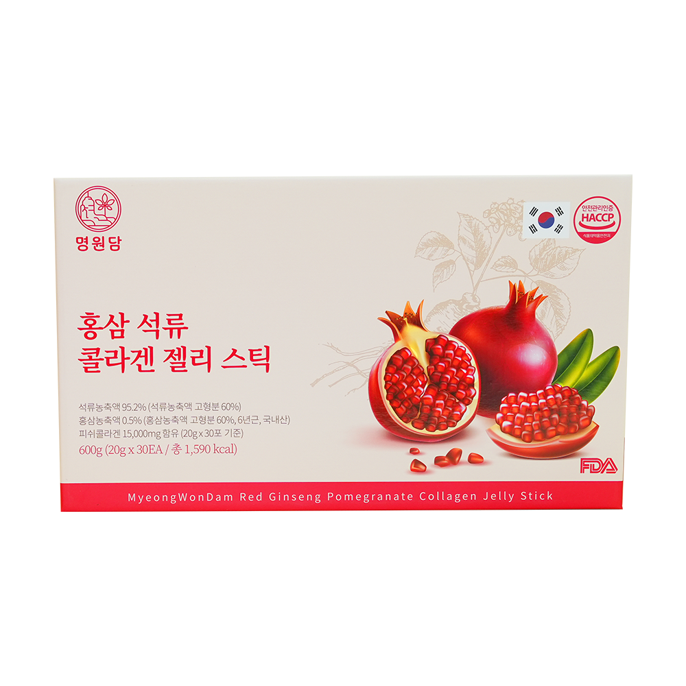 Red Ginseng Pomegranate Collagen Jelly Stick