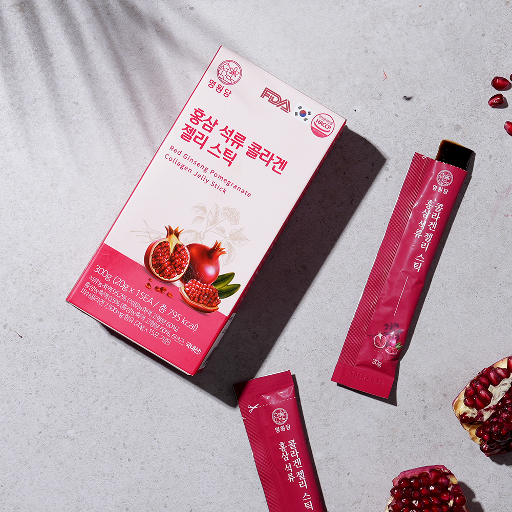 Red Ginseng Pomegranate Collagen Jelly Stick
