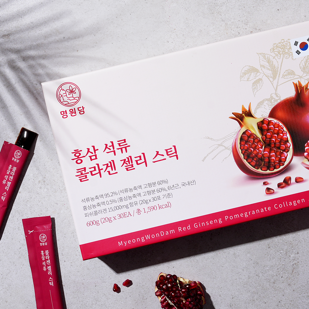 Red Ginseng Pomegranate Collagen Jelly Stick