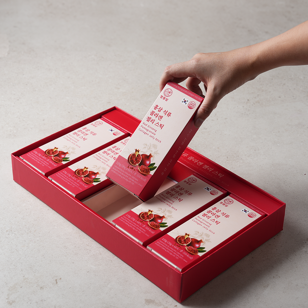 Red Ginseng Pomegranate Collagen Jelly Stick